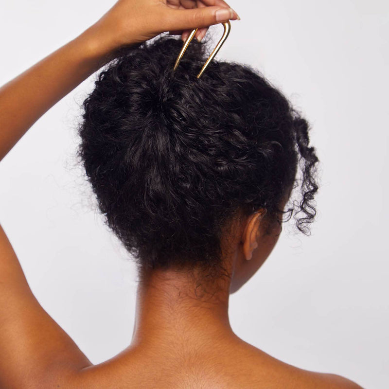 Kitsch • Metal French Hair Pin - Gold