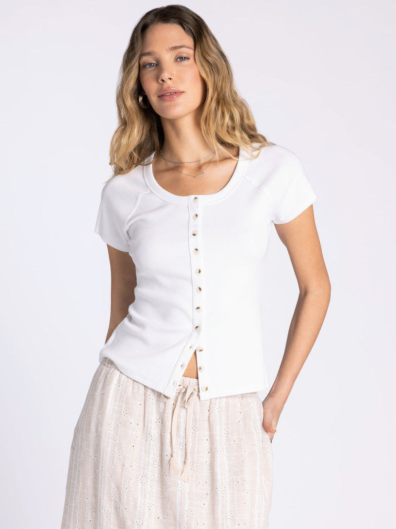 Thread & Supply • Adina Top - White
