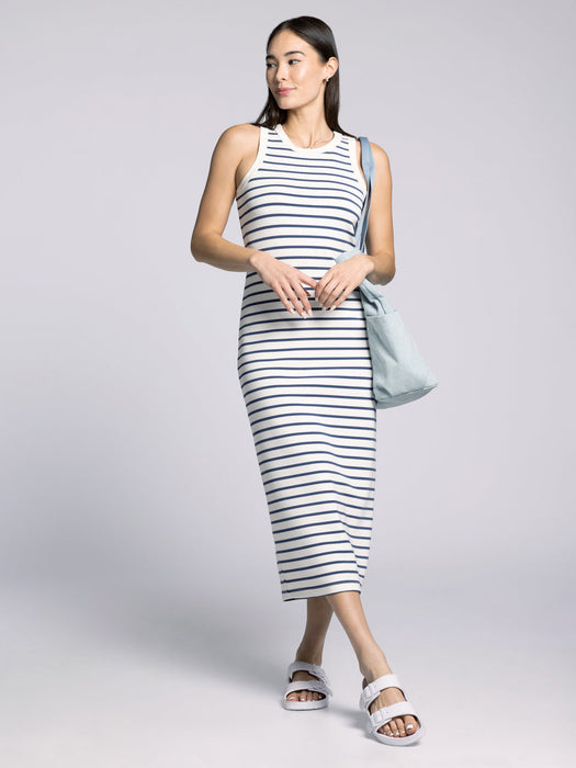 Thread & Supply • Walter Strip Dress - Crown Blue