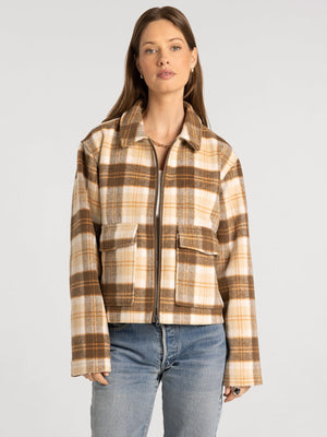 Thread & Supply • Marshall Jacket - Brown & Orange
