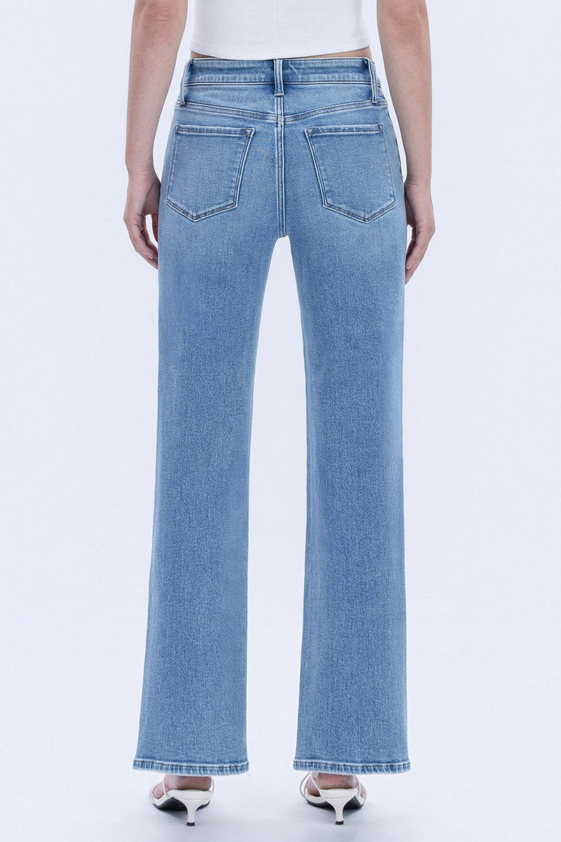 Lovervet High Rise Slim Wide Glowing