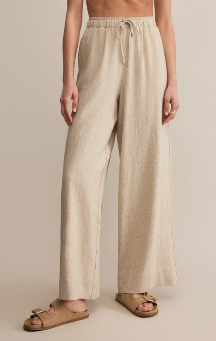 Z Supply • Washed Linen Henri Pant - Flax