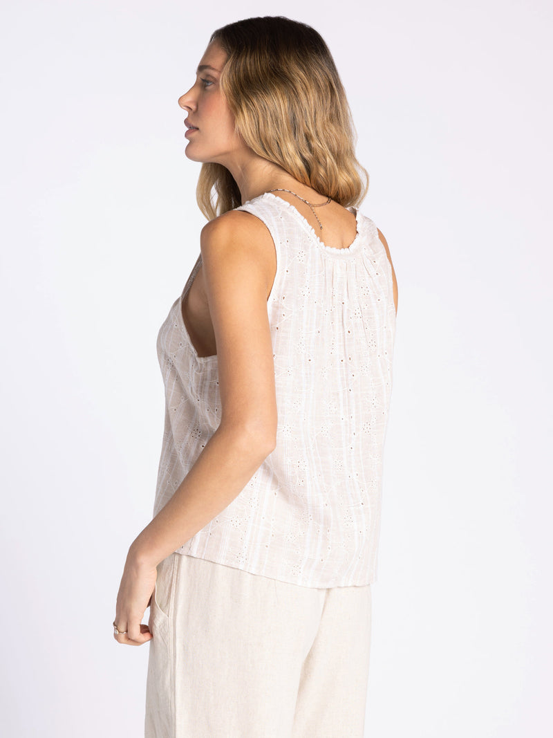 Thread & Supply • Hydrangea Top - Taupe