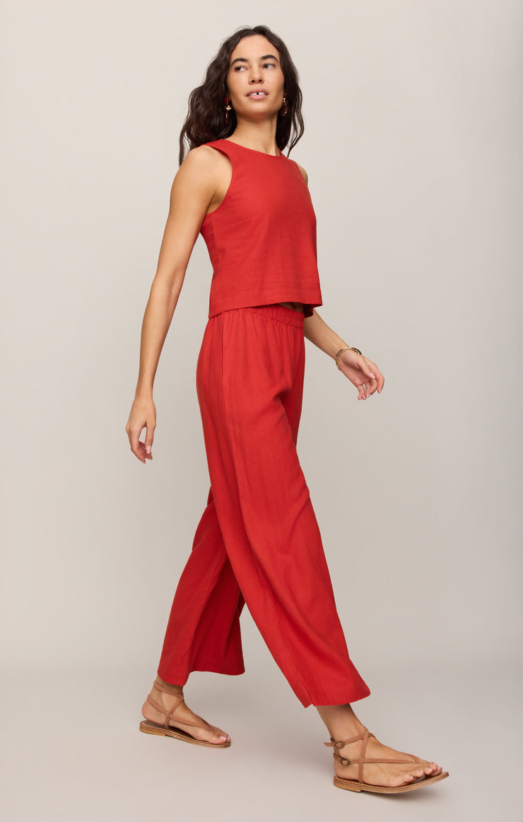 Z Supply • Scout Linen Pants -  Chili Pepper