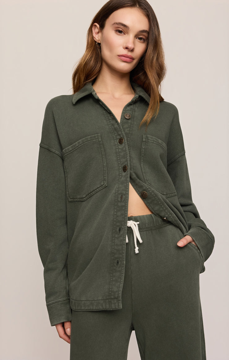 Z Supply • All Day Knit Jacket - Classic Olive