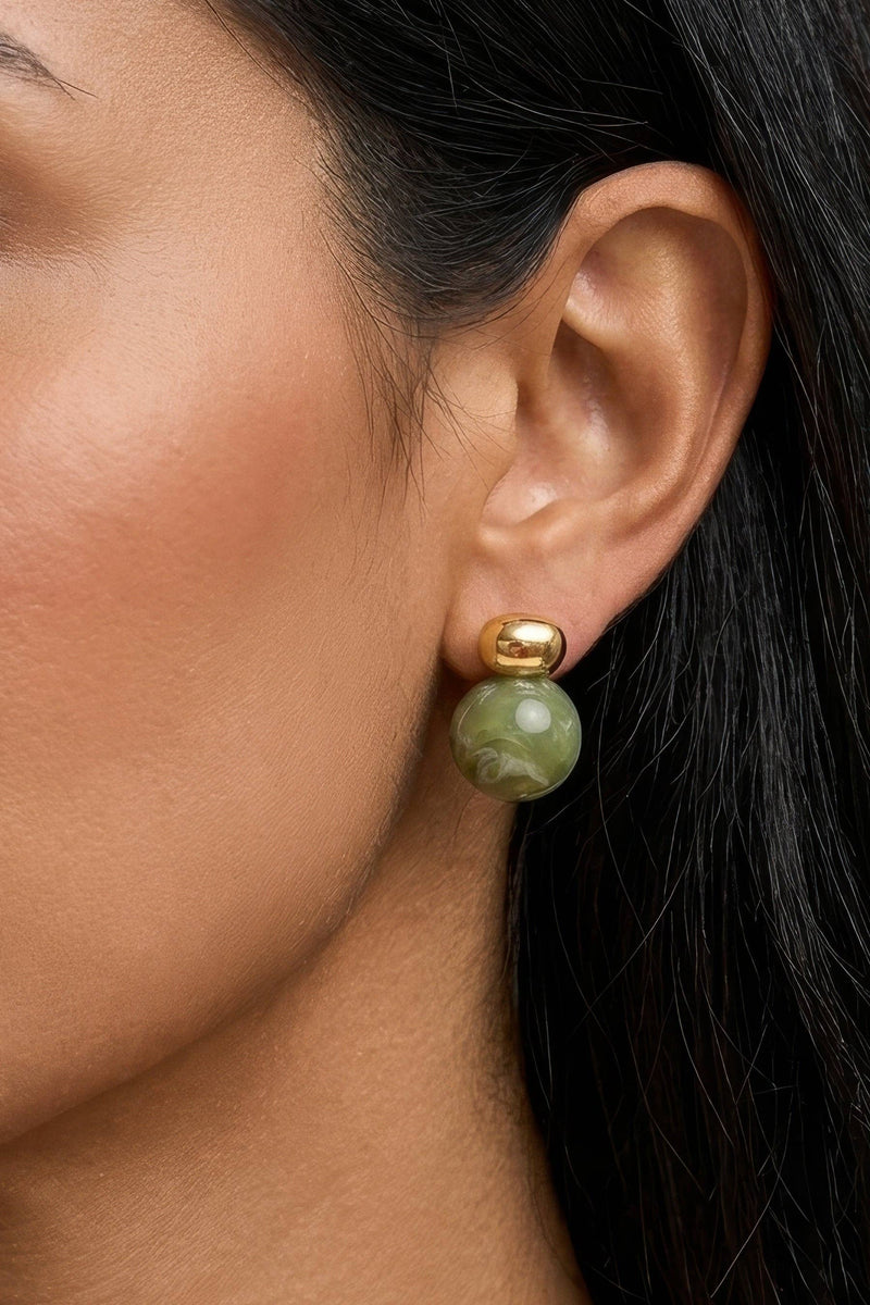 Zara Studs- 18K Gold Plated