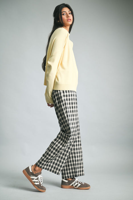 Mock Neck Sweater - Butter