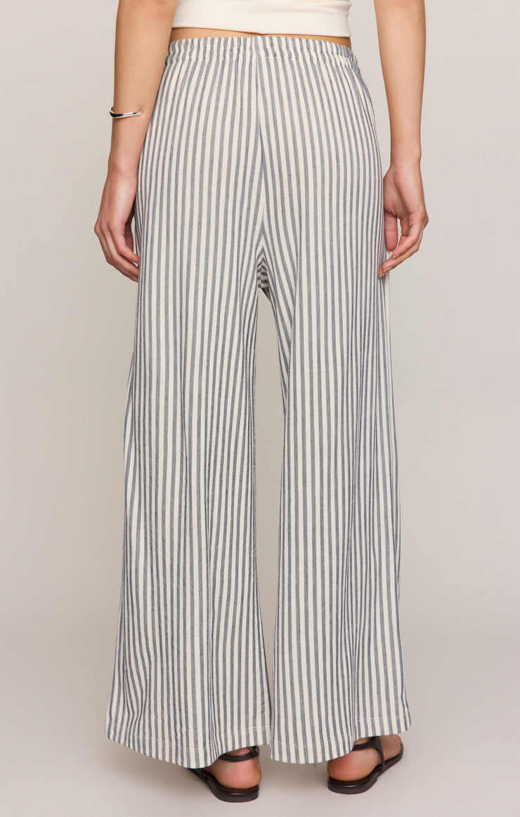 Z Supply • Scout Knit Striped Pants - Eclipse
