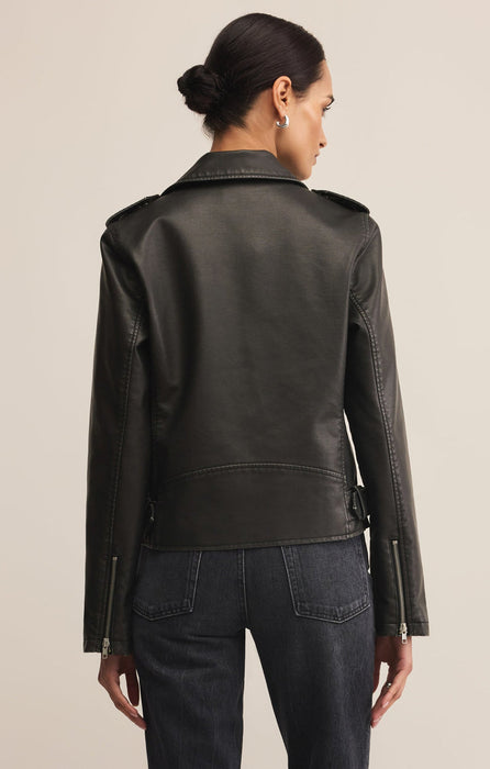 Z Supply • Alchemy Moto Jacket - Black
