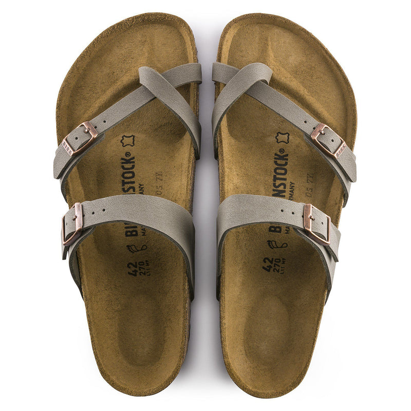 Birkenstock • Mayari Nubuck (Regular Fit) - Stone