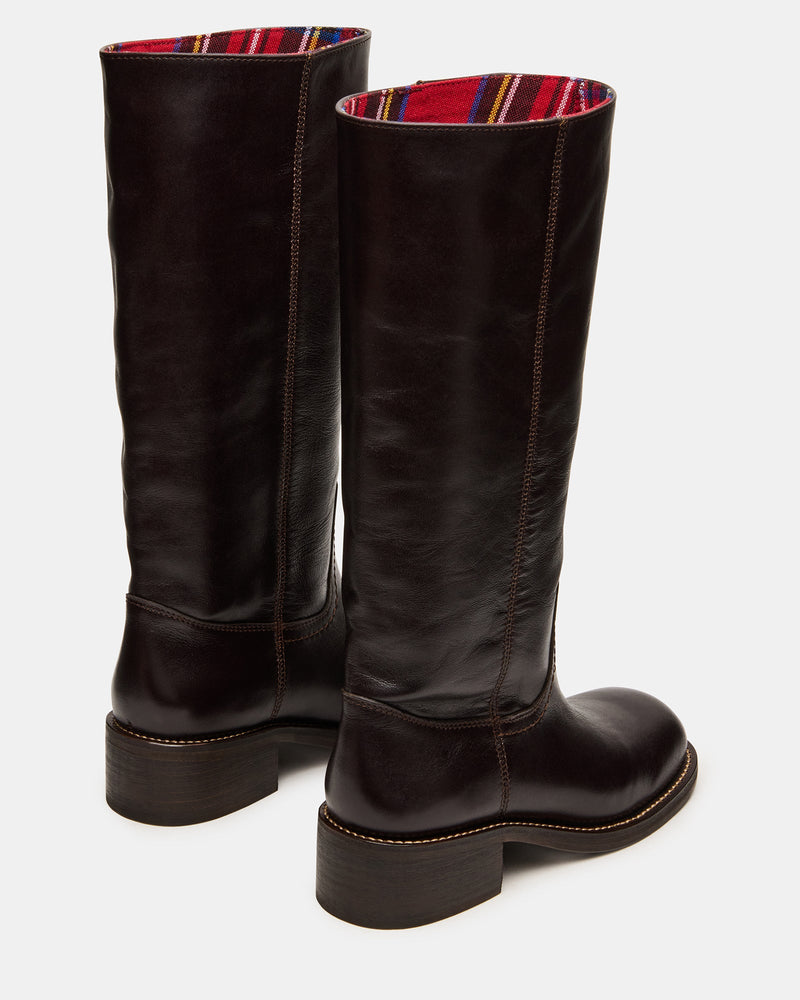 Steve Madden • Riggs Brown Plaid Boots
