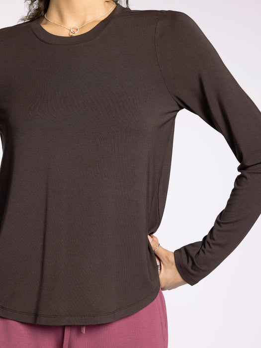 Thread & Supply • Stassia Top - Coffee Bean
