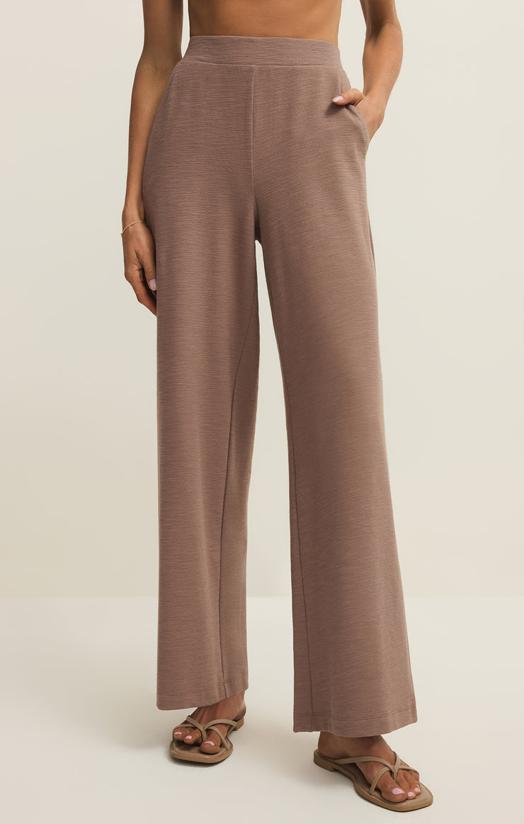Andre Wide Leg Pant - Milk Shake
