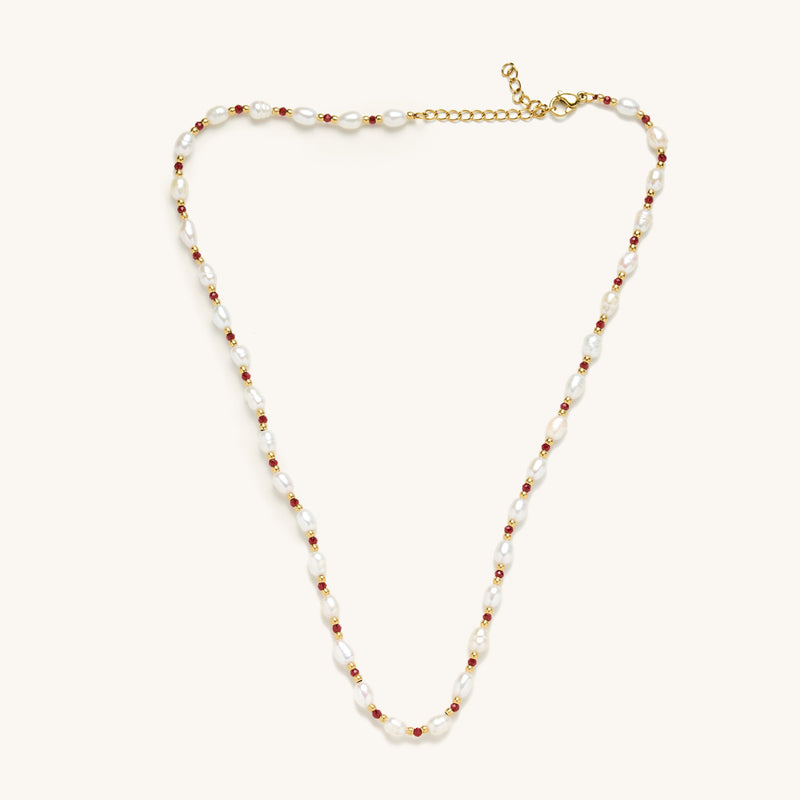 Nikki Smith Designs • Priscilla Pearl Necklace