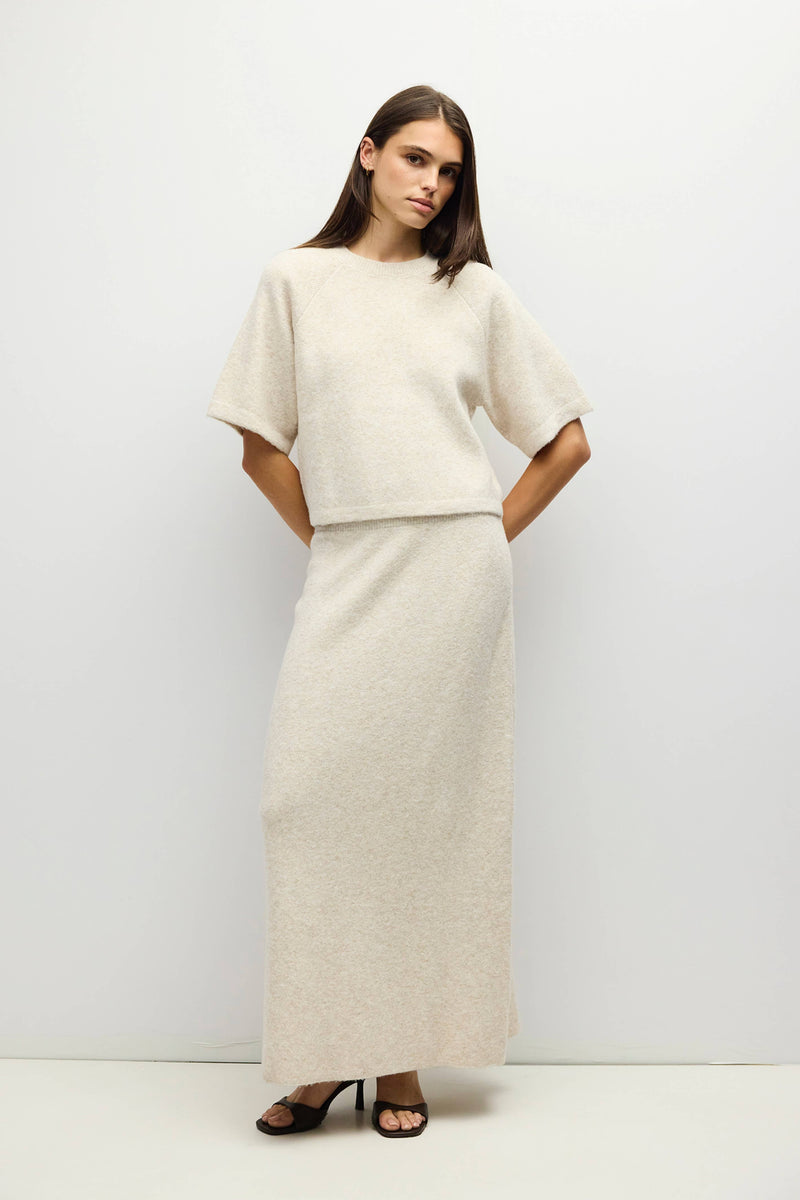 The Danica Top | Sweater Top - Cream