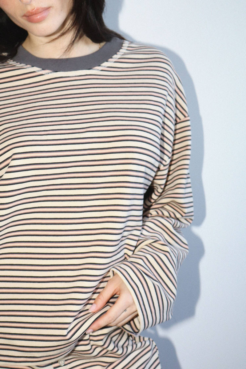 Striped Long-Sleeve Tee