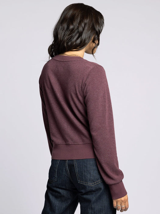 Thread & Supply • Monica Cardigan - Heather Wine