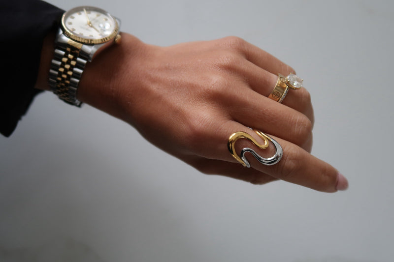 Sienna Ring - Gold & Silver