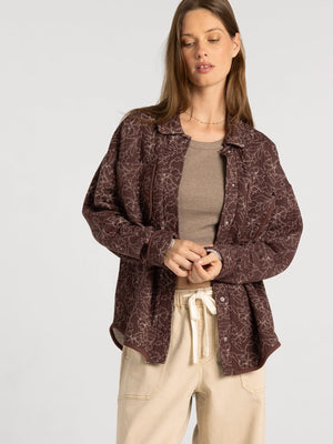 Thread & Supply • Claremont Jacket - Floral Brown