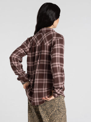 Thread & Supply • Daphne Shirt - Mauve & Rose