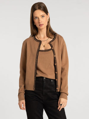 Thread & Supply • Pippa Cardigan - Camel