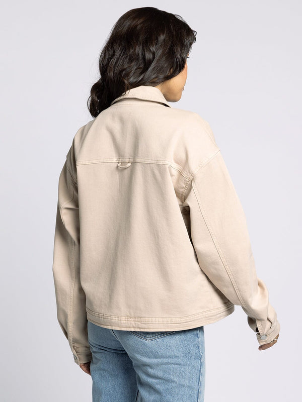 Thread & Supply • Sophia Jacket - Washed Taupe