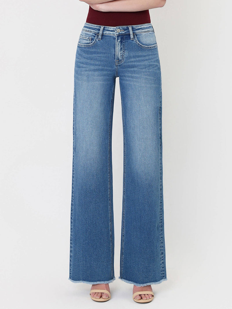 Lovervet • High Rise Wide Leg - Brassica