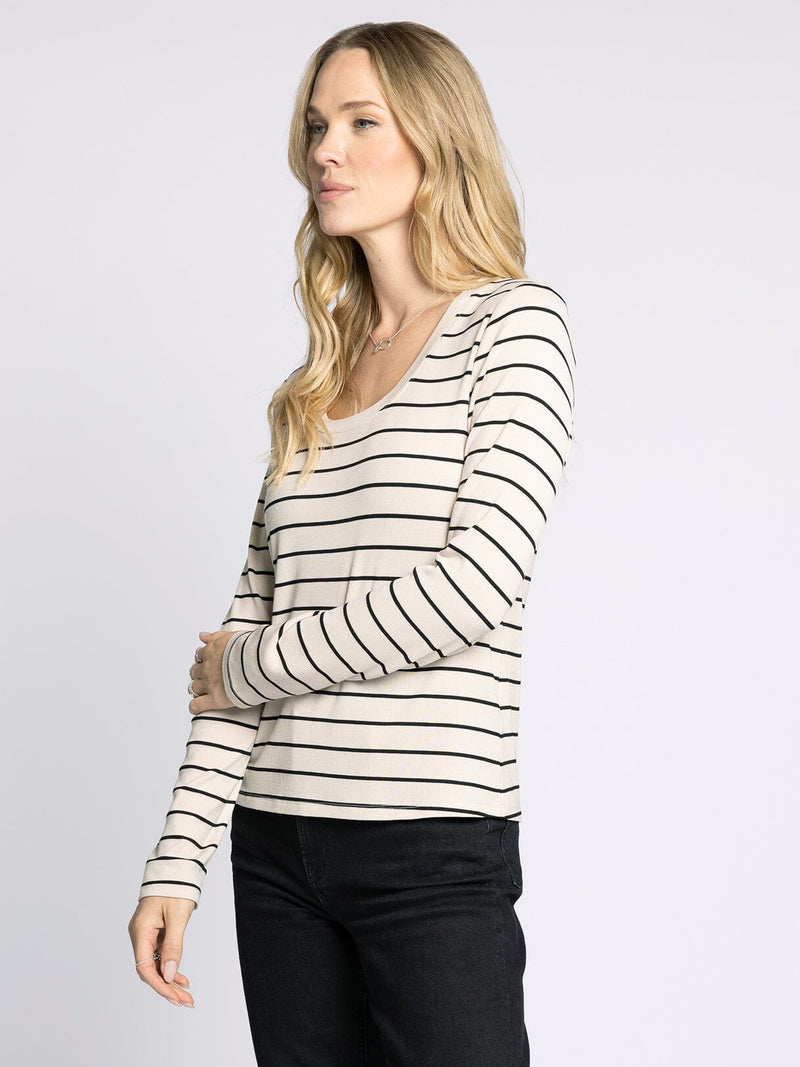 Thread & Supply • Lauren Top - Birch & Black