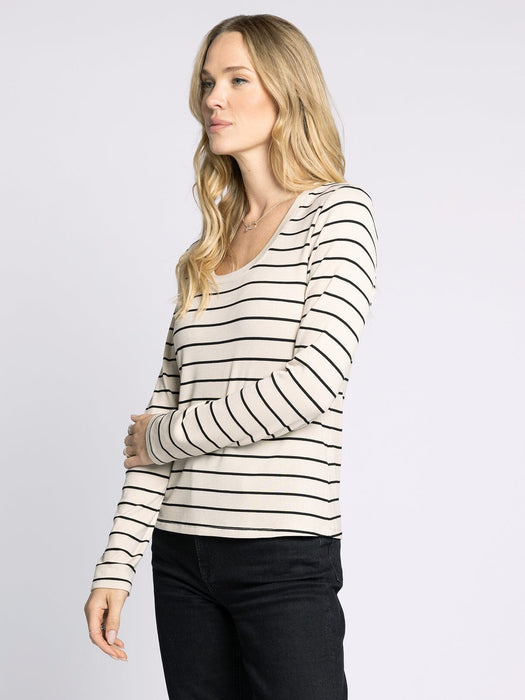 Thread & Supply • Lauren Top - Birch & Black