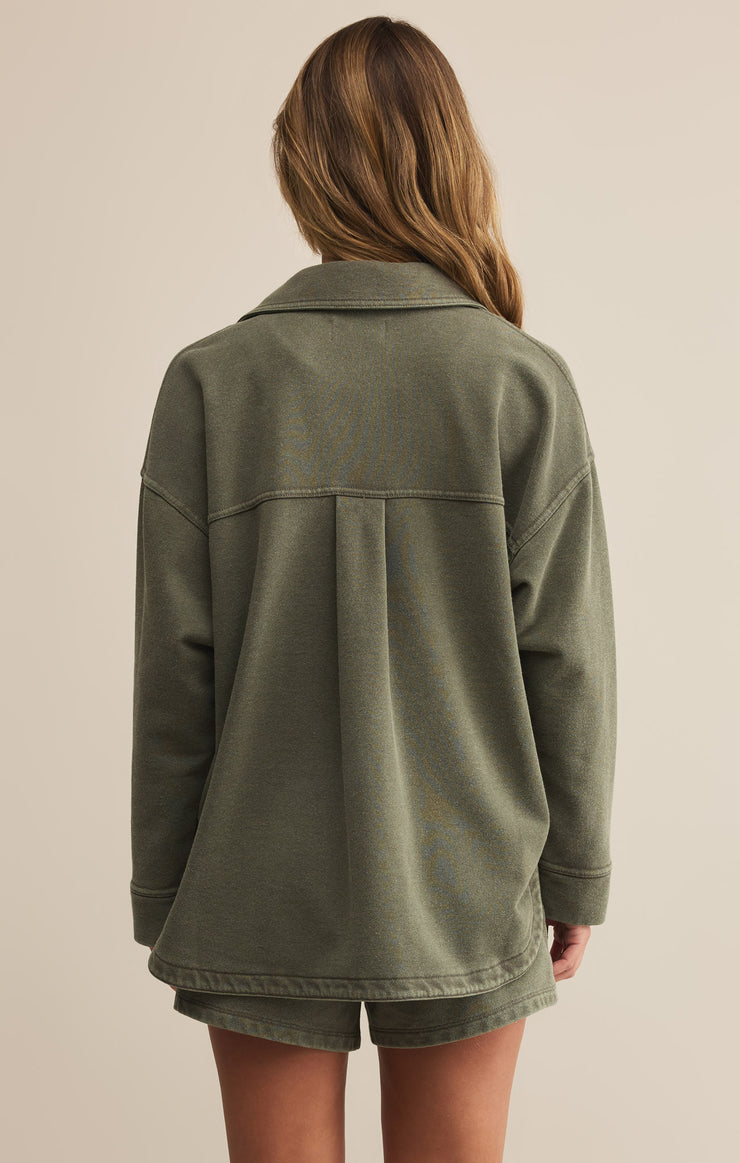 Z Supply • All Day Knit Jacket - Hunter Green
