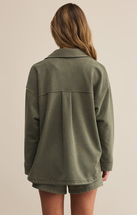Z Supply • All Day Knit Jacket - Hunter Green