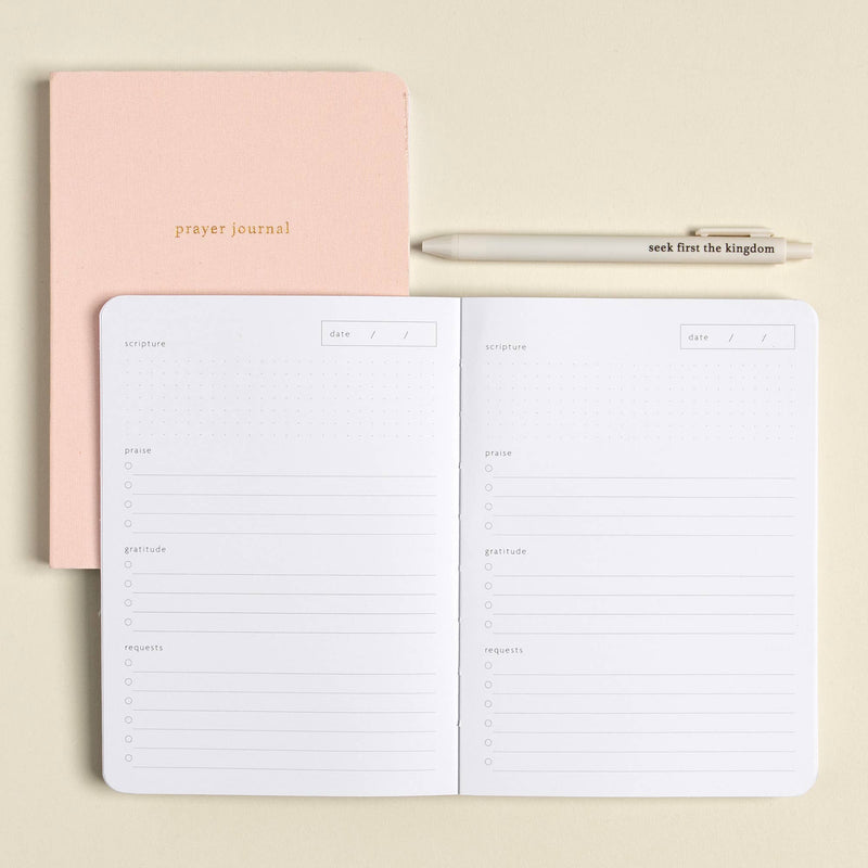 Church Notes • Guided Prayer & Reflection Journal - Blush