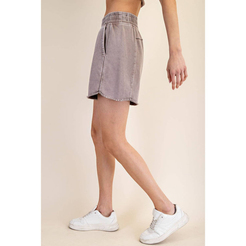 French Terry Shorts - Mocha