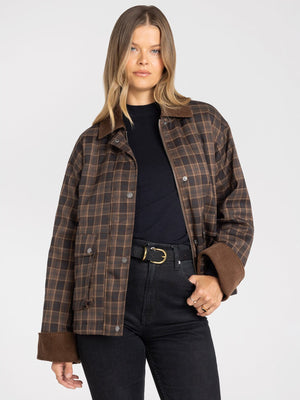 Thread & Supply • Orchard Jacket - Brown Plaid