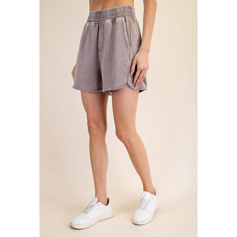 French Terry Shorts - Mocha