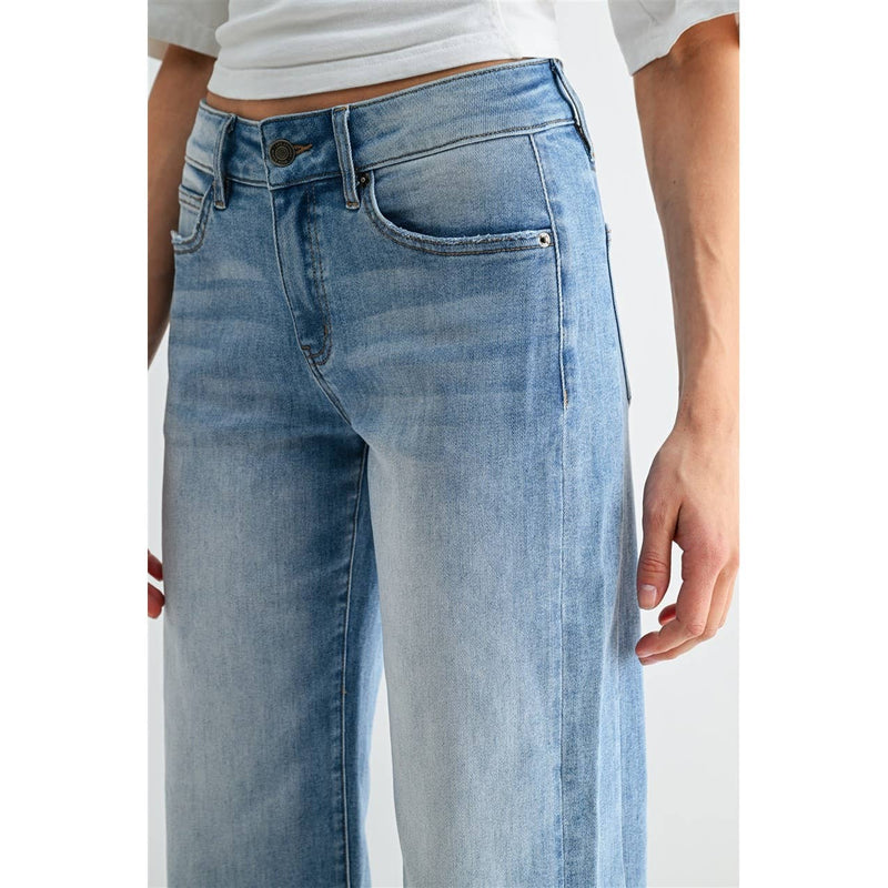 Mica • Mid Rise Ankle Straight - Shakespeare