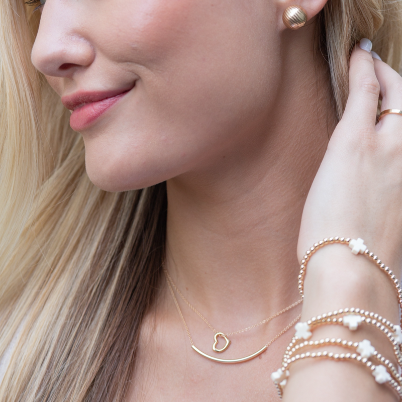 enewton - 16" Necklace Gold Bliss Bar