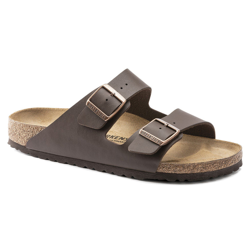Birkenstock® • Arizona Birko-Flor (Regular Fit) - Dark Brown