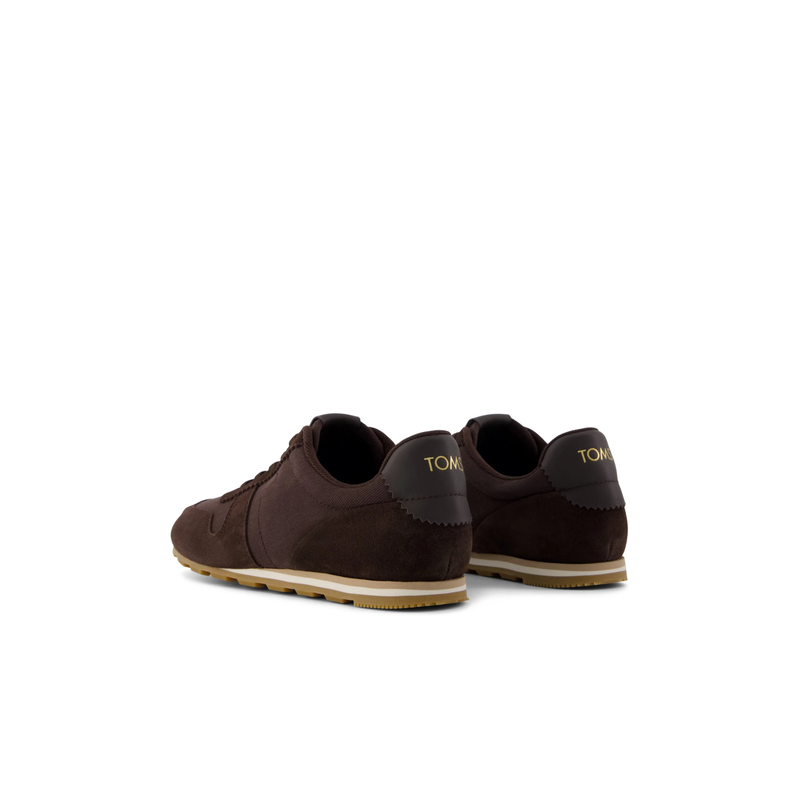 TOMS • Trvl Lite Palisade Water Repellent Chocolate Brown Vintage Twill/Suede Sneaker
