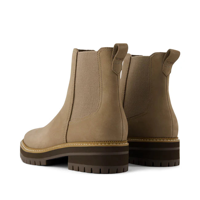 TOMS Bennet Boots Dune Nubuck Leather
