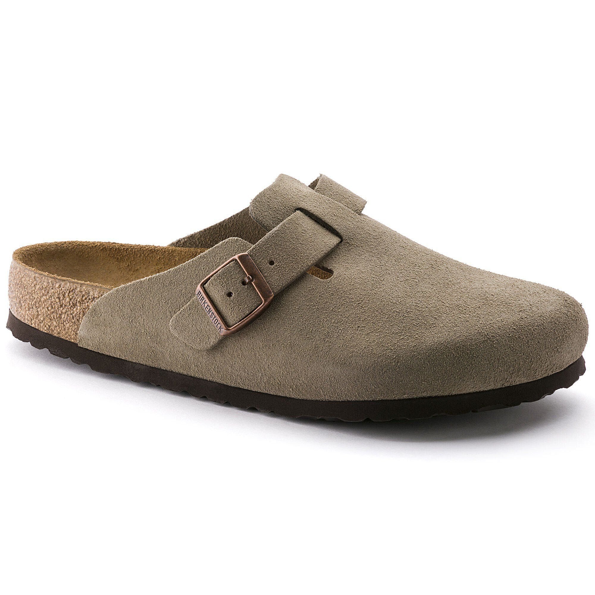 専用 BIRKENSTOCK BOSTON BS TAUPE 36 Birkenstock Boston Suede Leather (Regular) - Taupe | URBAN