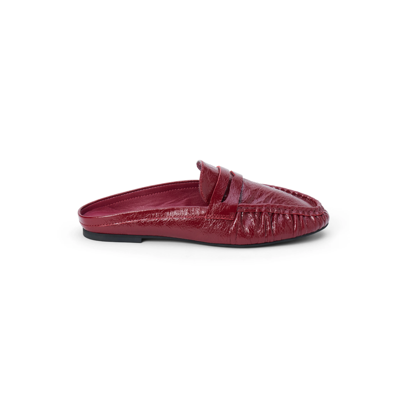 Matisse • Porta Penny Loafer Mule - Burgundy