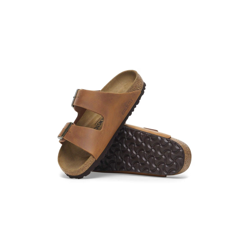 Birkenstock® • Arizona Oiled Leather - Cognac (Regular)
