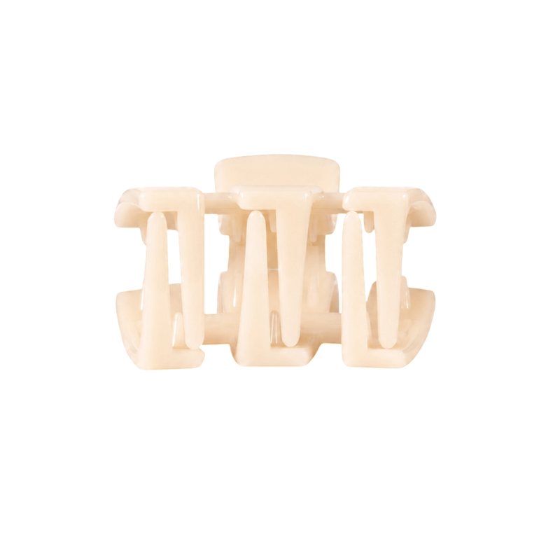 Teleties • Classic Claw Clip - Almond Beige (Petite)
