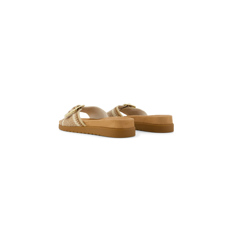 TOMS • Marin Slide Sandal - Almond Crochet