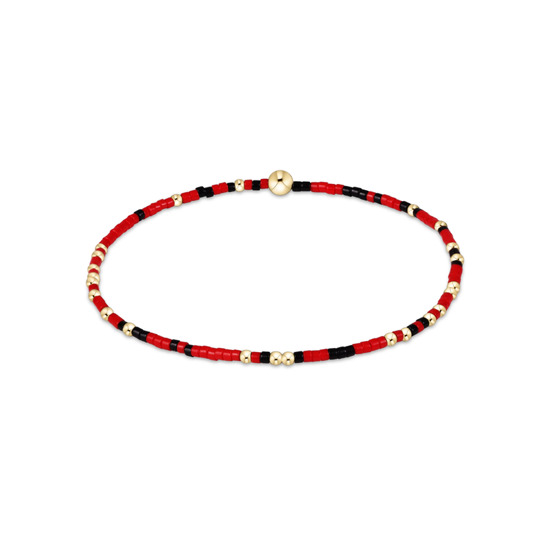 enewton • Gameday Hope Unwritten Bracelet - Red & Black