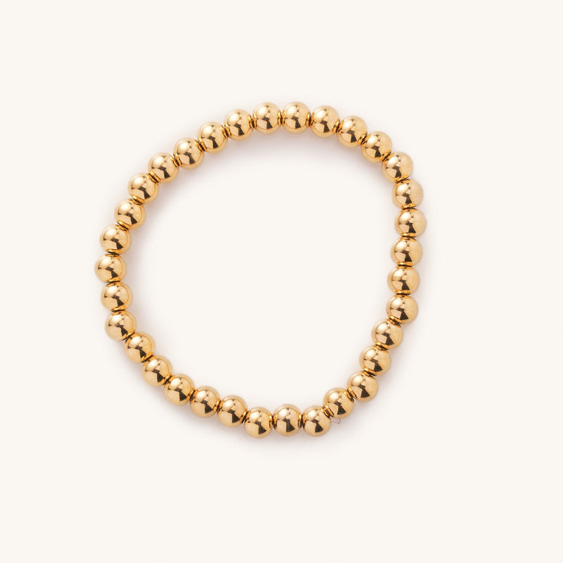 Nikki Smith Designs • Waterproof Large Gold Ball Bracelet