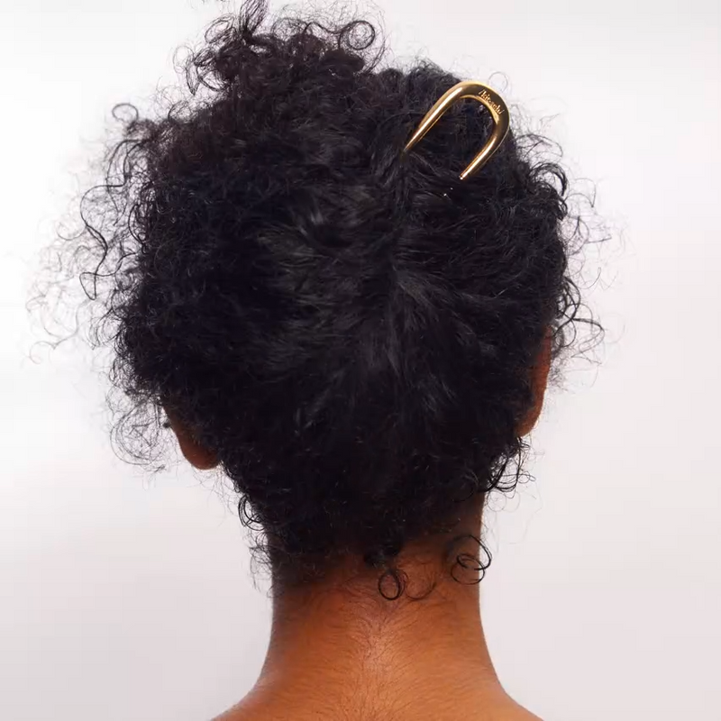 Kitsch • Metal French Hair Pin - Gold