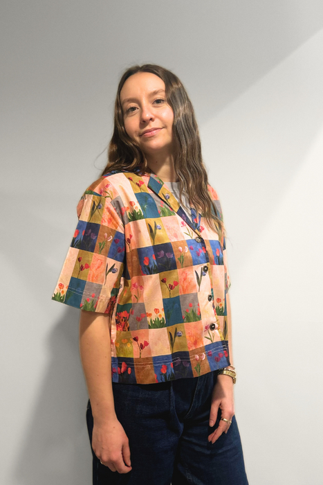 Tile Print Shirt - Multi