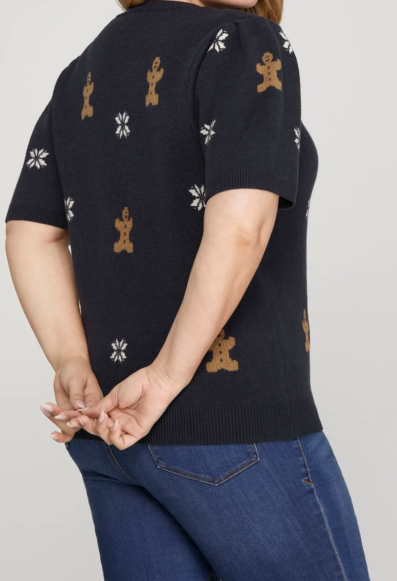 Gingerbread Sweater - Navy